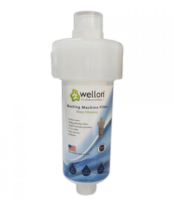 Wellon Washing Machine Filter for Hard Water Protection to Remove Hardness and Scaling